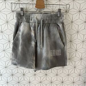 Vitality Be The Change Aspiration Cropped Short Tie Dye